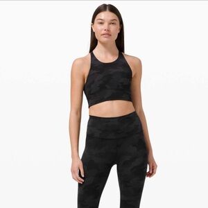 lululemon free to be wild high neck long line bra
